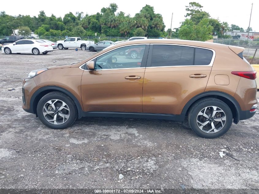 2021 Kia Sportage Lx VIN: KNDPM3AC9M7925046 Lot: 39808172