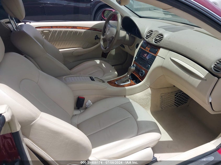 2007 Mercedes-Benz Clk 350 VIN: WDBTJ56H37F224261 Lot: 39808174