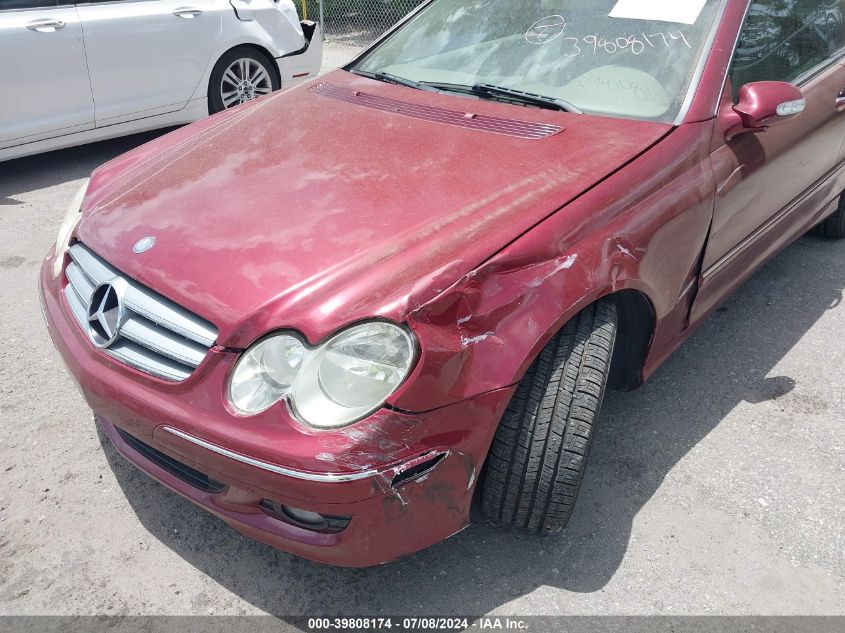 2007 Mercedes-Benz Clk 350 VIN: WDBTJ56H37F224261 Lot: 39808174