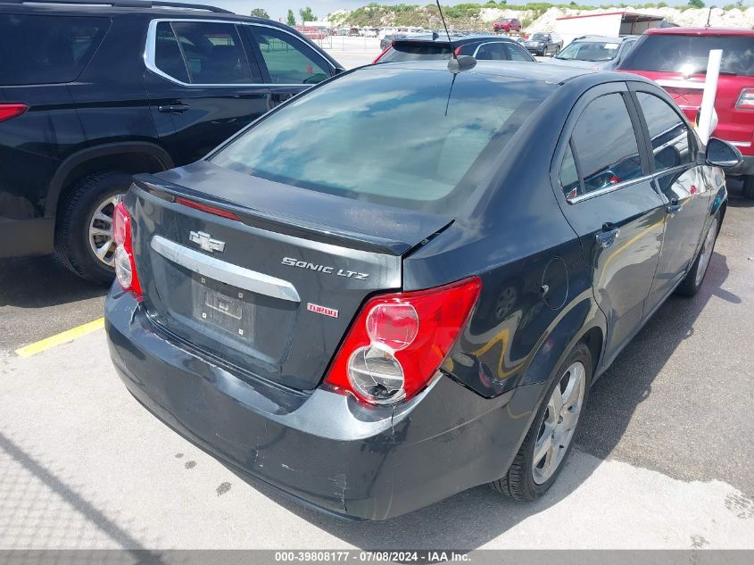 2015 Chevrolet Sonic Ltz Auto VIN: 1G1JE5SB6F4202711 Lot: 39808177