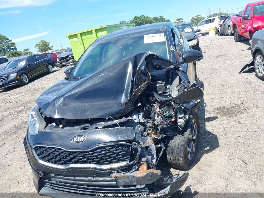 2020 Kia Sportage Lx VIN: KNDPM3AC6L7696646 Lot: 39808190