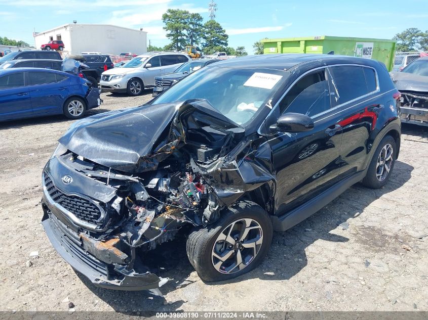2020 Kia Sportage Lx VIN: KNDPM3AC6L7696646 Lot: 39808190