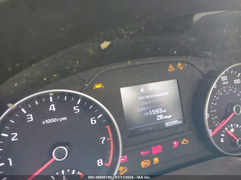 2020 Kia Sportage Lx VIN: KNDPM3AC6L7696646 Lot: 39808190