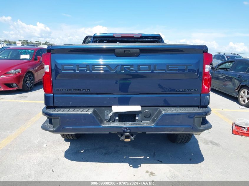 2020 Chevrolet Silverado 1500 2Wd Standard Bed Custom VIN: 3GCPWBEH5LG354152 Lot: 39808200