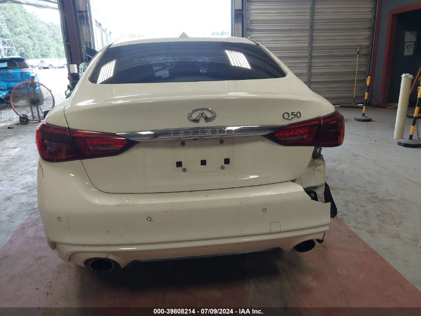 2021 Infiniti Q50 Luxe VIN: JN1EV7BP3MM704219 Lot: 39808214