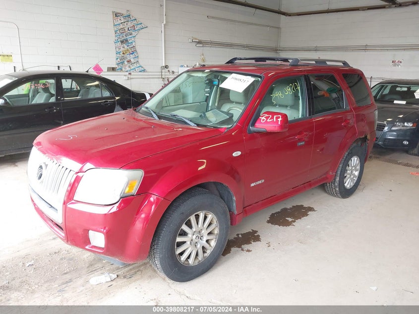 2008 Mercury Mariner Premier VIN: 4M2CU87138KJ18813 Lot: 39808217