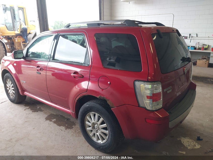 2008 Mercury Mariner Premier VIN: 4M2CU87138KJ18813 Lot: 39808217