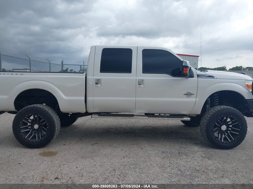 2015 Ford F-250 Lariat VIN: 1FT7W2BT4FEC33360 Lot: 39808263