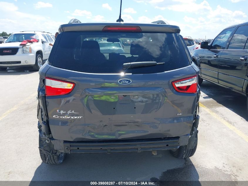 2021 Ford Ecosport Se VIN: MAJ3S2GE7MC451876 Lot: 39808287