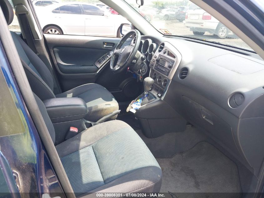 2005 Toyota Matrix Xr VIN: 2T1KR32E95C366108 Lot: 39808301