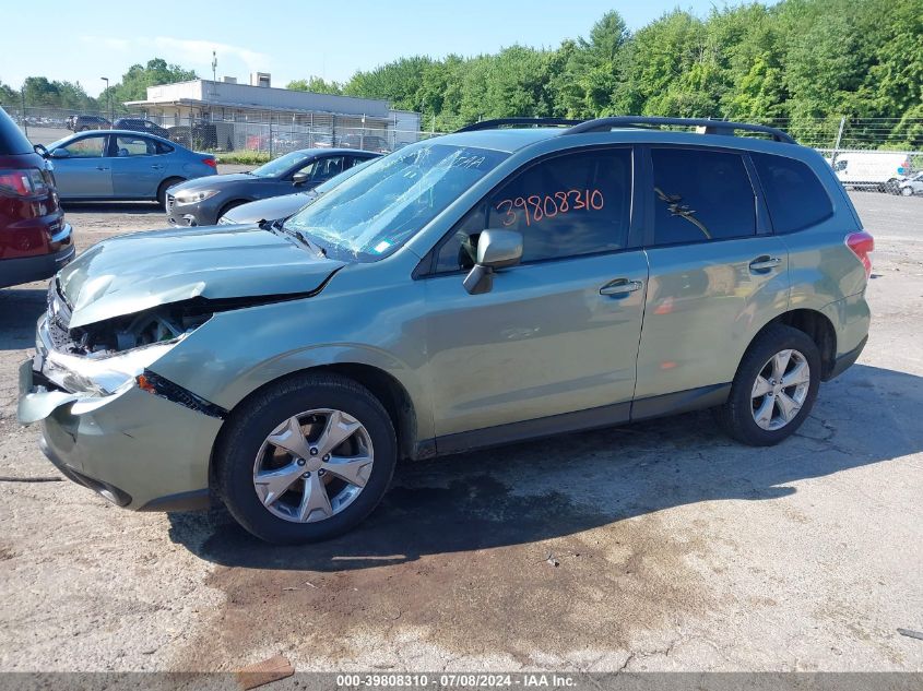 2015 Subaru Forester 2.5I Premium VIN: JF2SJADC1FH532675 Lot: 39808310