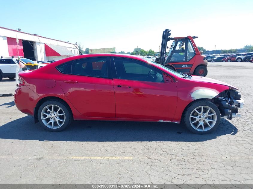 2013 Dodge Dart Sxt VIN: 1C3CDFBA0DD136755 Lot: 39808313