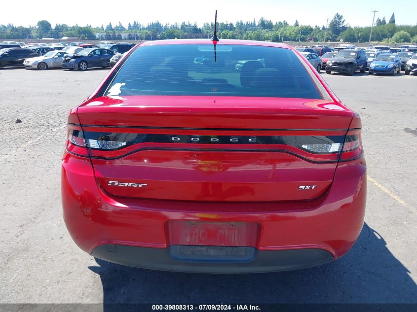 2013 Dodge Dart Sxt VIN: 1C3CDFBA0DD136755 Lot: 39808313