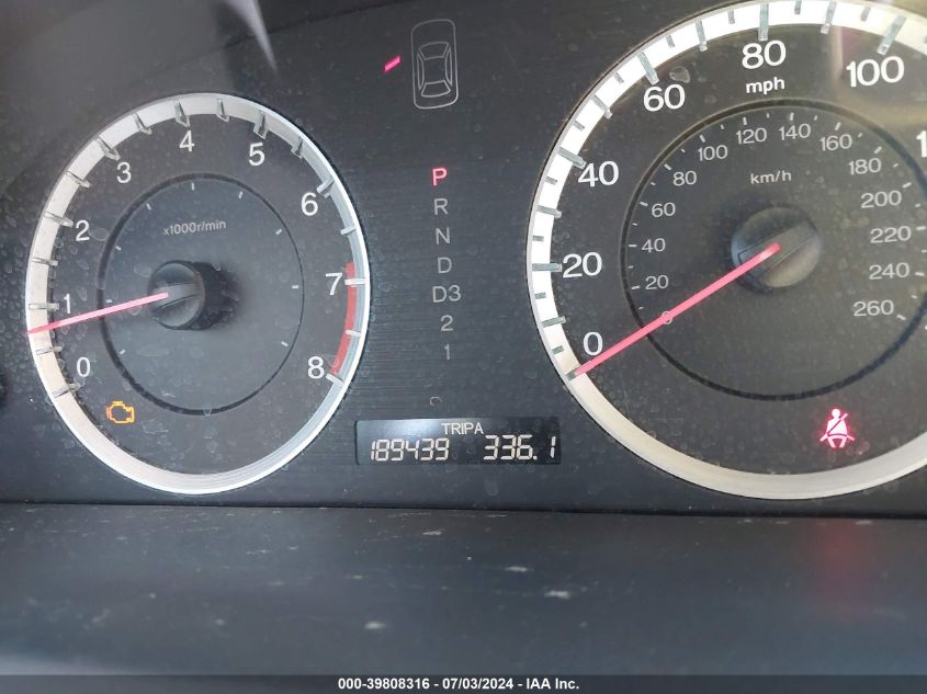 2009 Honda Accord 3.5 Ex VIN: 1HGCP36789A014543 Lot: 39808316