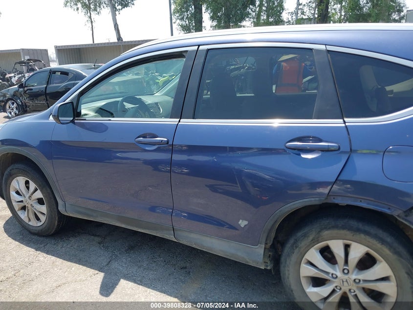 2014 Honda Cr-V Ex-L VIN: 2HKRM3H75EH556880 Lot: 39808328