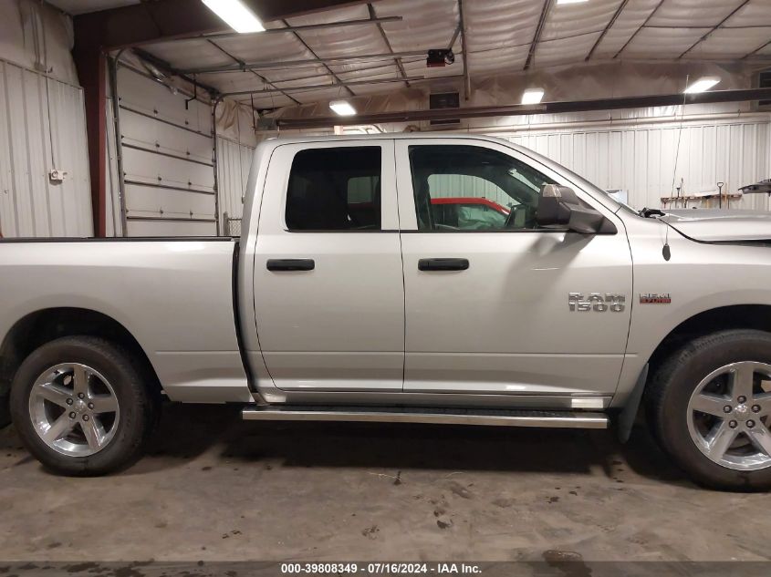 2017 Ram 1500 Express Quad Cab 4X4 6'4 Box VIN: 1C6RR7FT4HS620316 Lot: 39808349