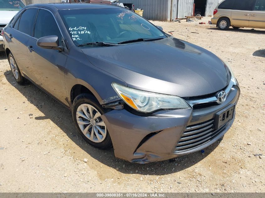 2015 Toyota Camry Le VIN: 4T4BF1FK0FR459876 Lot: 39808351