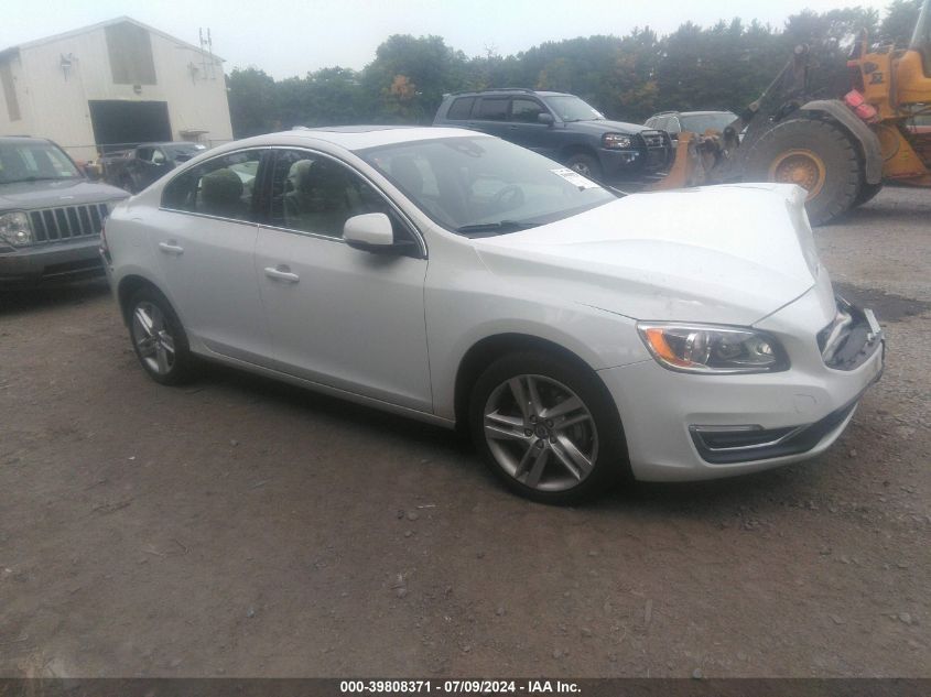 YV1612TC6F1310921 2015 Volvo S60 Premier+