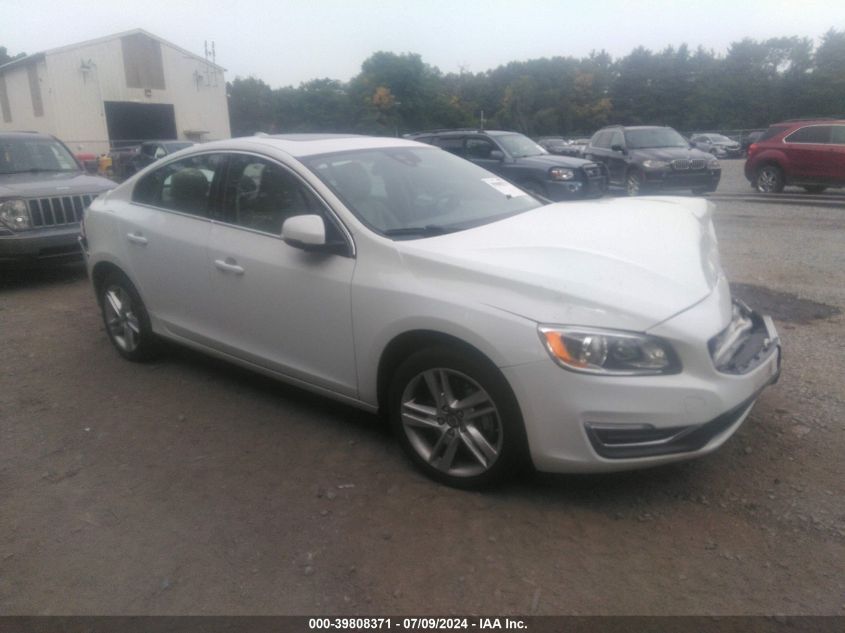 2015 Volvo S60 Premier+ VIN: YV1612TC6F1310921 Lot: 39808371