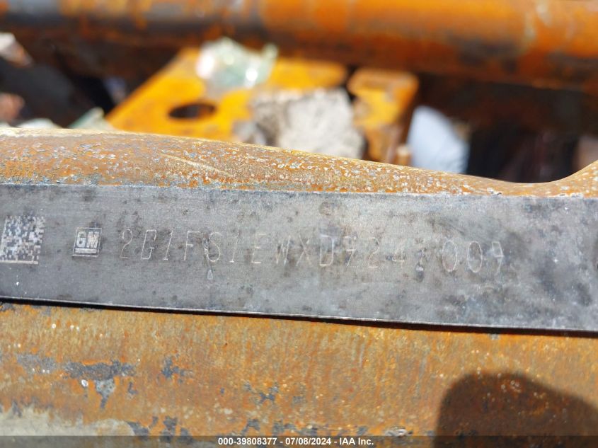 2013 Chevrolet Camaro 1Ss VIN: 2G1FS1EWXD9241009 Lot: 39808377