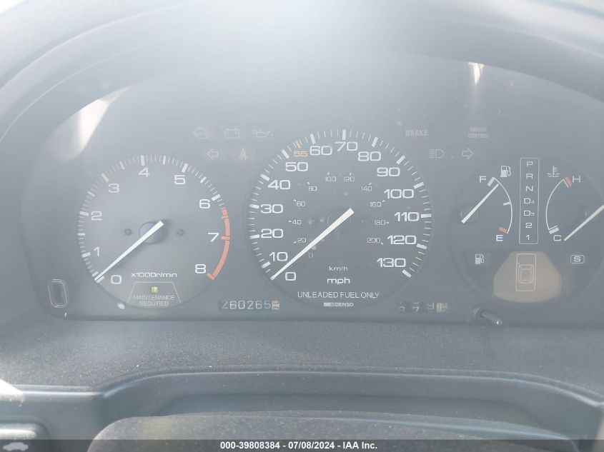 1991 Honda Accord Ex/Ex-R VIN: JHMCB7665MC094603 Lot: 39808384