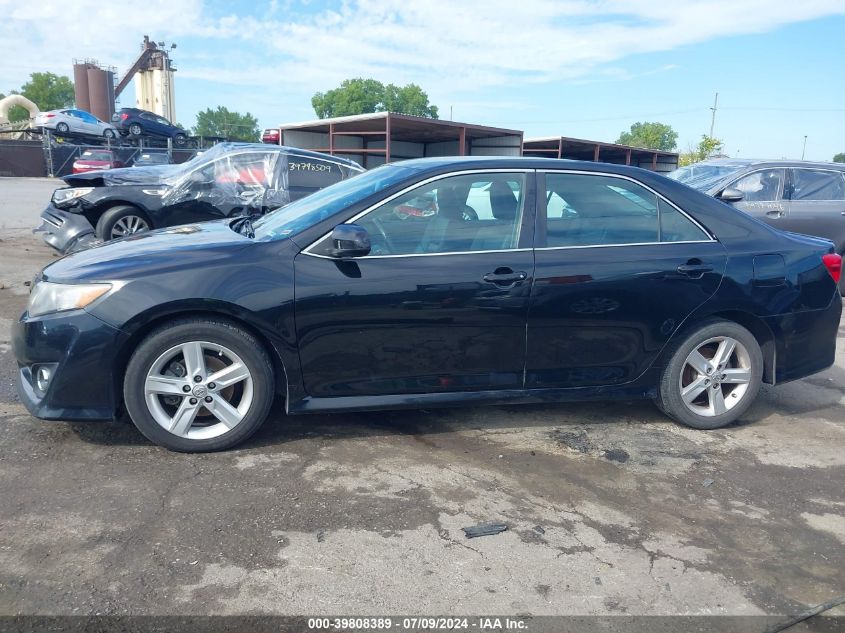 2014 Toyota Camry Se VIN: 4T1BF1FK4EU377187 Lot: 39808389