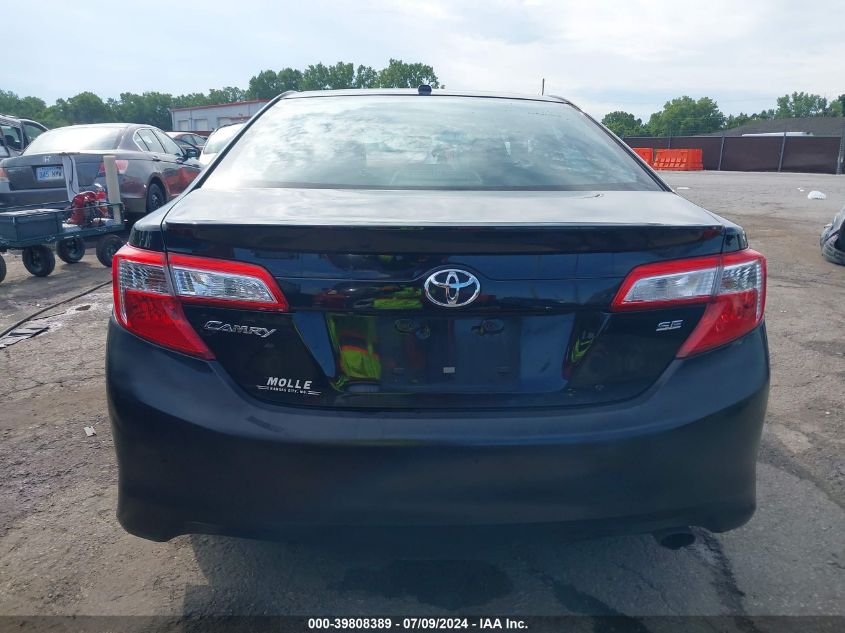 2014 Toyota Camry Se VIN: 4T1BF1FK4EU377187 Lot: 39808389