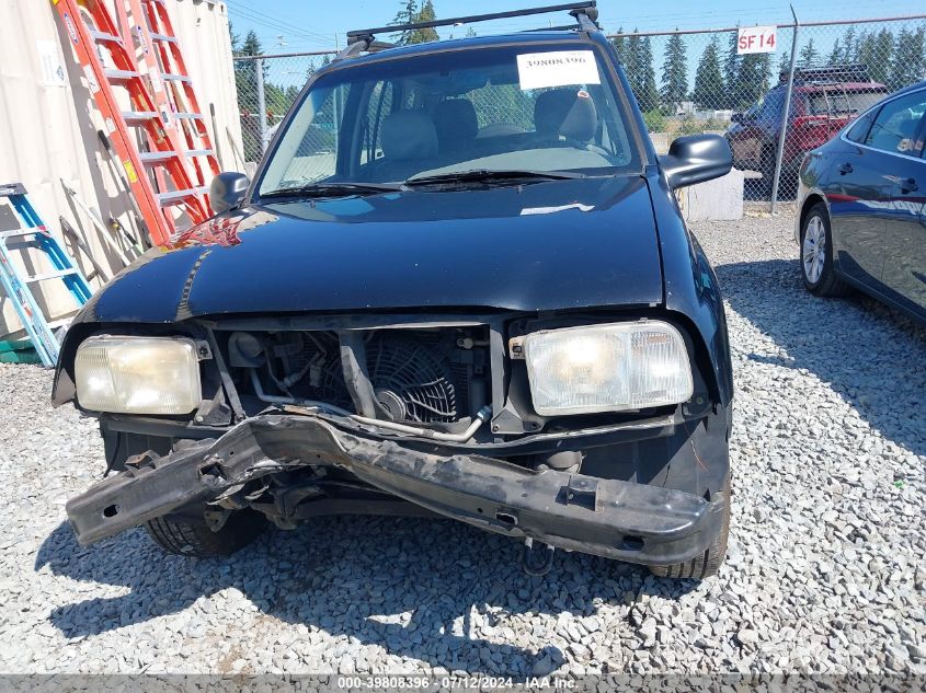 2000 Chevrolet Tracker Hard Top VIN: 2CNBJ13C7Y6922068 Lot: 39808396