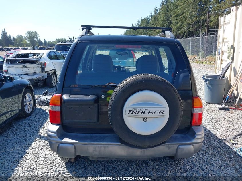 2000 Chevrolet Tracker Hard Top VIN: 2CNBJ13C7Y6922068 Lot: 39808396