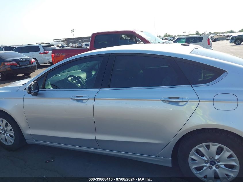 2019 FORD FUSION S - 3FA6P0G74KR176700