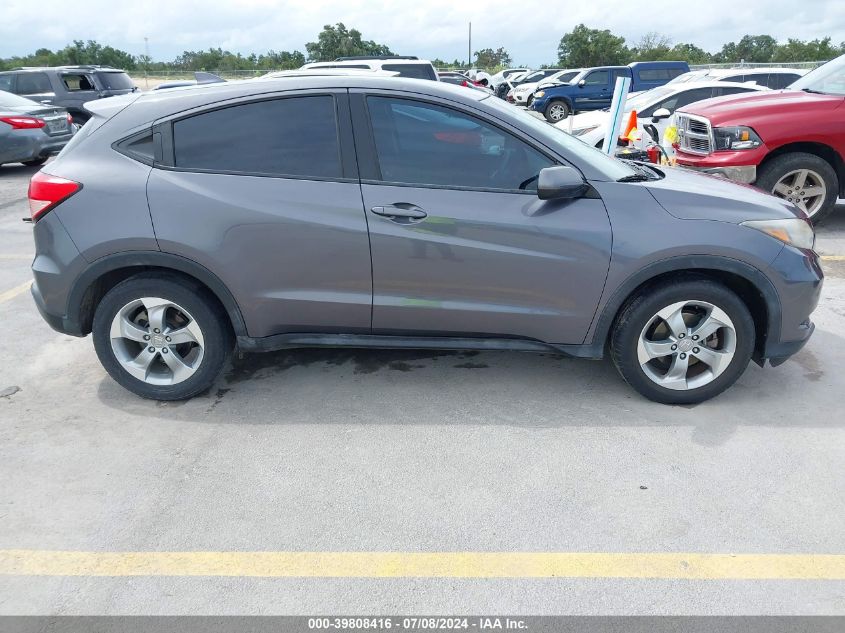 2017 Honda Hr-V Lx VIN: 3CZRU5H39HG703234 Lot: 39808416