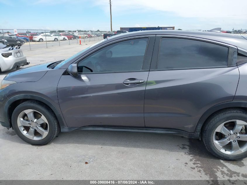 2017 Honda Hr-V Lx VIN: 3CZRU5H39HG703234 Lot: 39808416