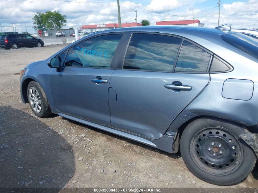 2021 Toyota Corolla Le VIN: 5YFEPMAE6MP182821 Lot: 39808433