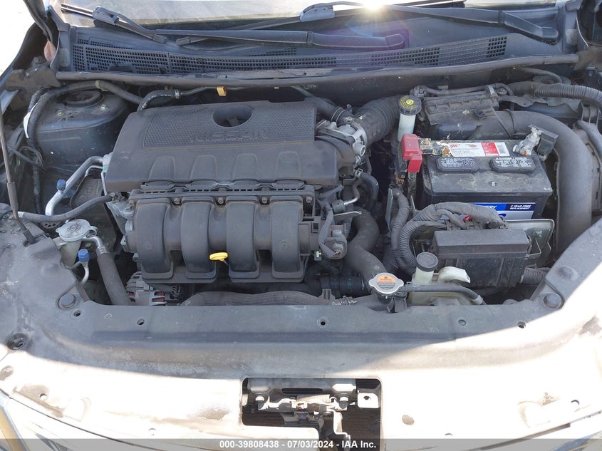 2015 Nissan Sentra Sv VIN: 3N1AB7AP4FY327179 Lot: 39808438