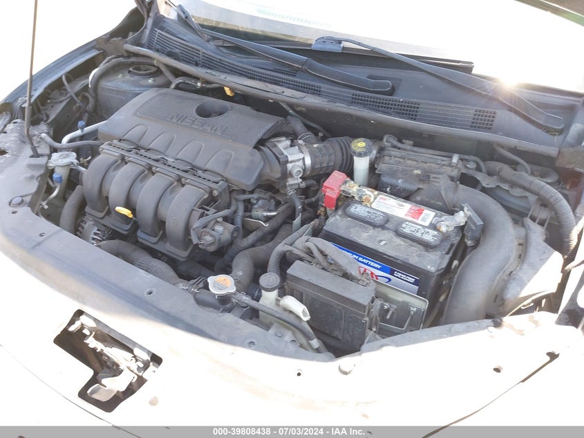 2015 Nissan Sentra Sv VIN: 3N1AB7AP4FY327179 Lot: 39808438