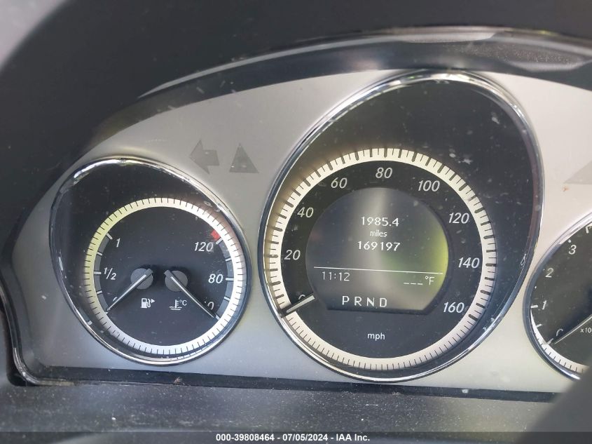 2011 Mercedes-Benz C 300 300 VIN: WDDGF5EB3BR176484 Lot: 39808464