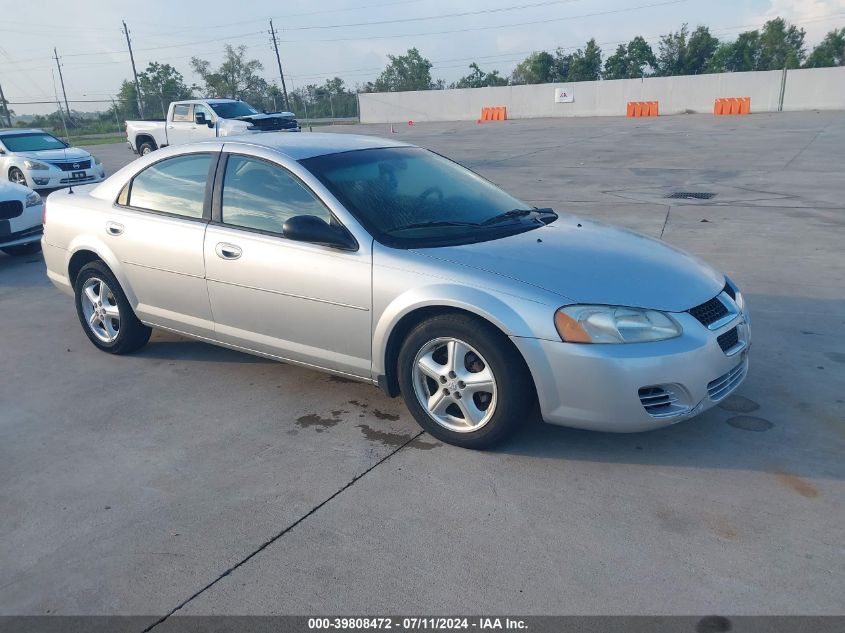 2006 Dodge Stratus Sxt VIN: 1B3EL46X76N105110 Lot: 39808472