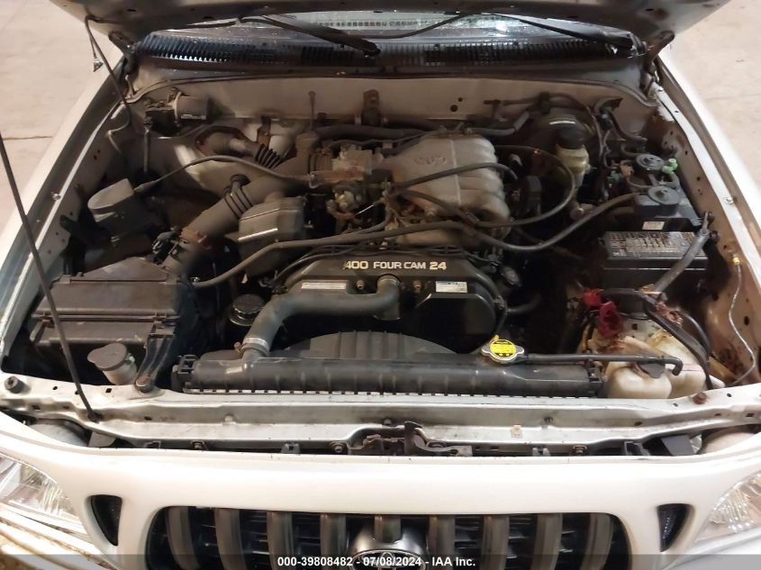 2001 Toyota Tacoma Double Cab VIN: 5TEHN72N91Z752156 Lot: 39808482