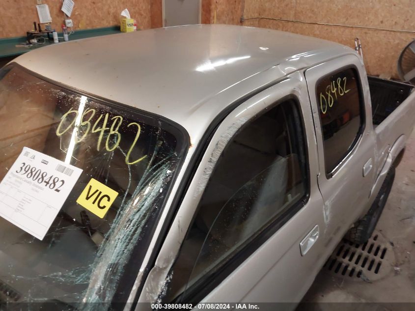 2001 Toyota Tacoma Double Cab VIN: 5TEHN72N91Z752156 Lot: 39808482