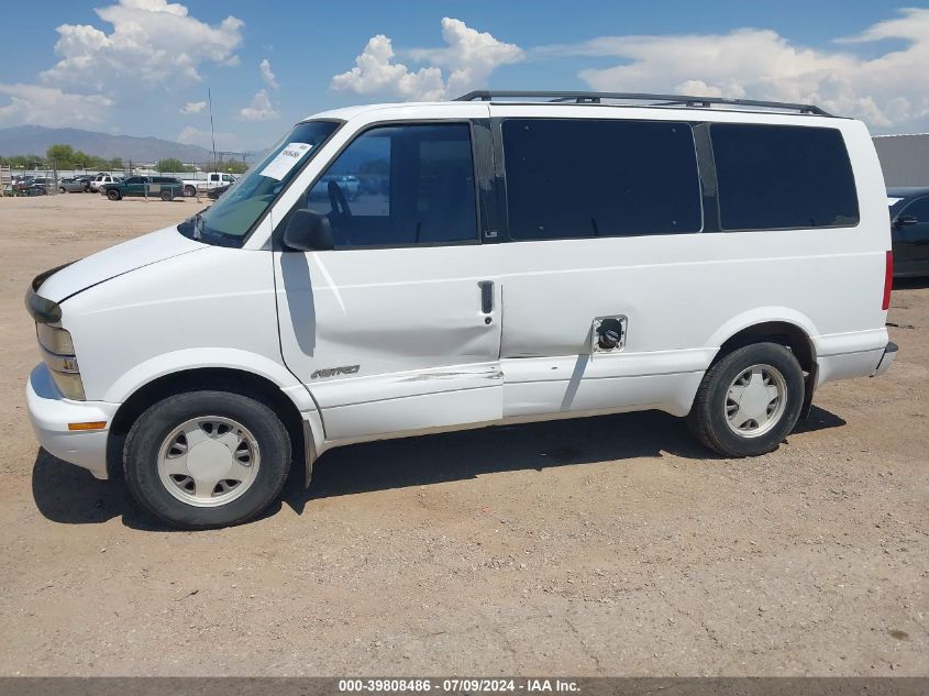 1998 Chevrolet Astro VIN: 1GNDM19W3WB146206 Lot: 39808486