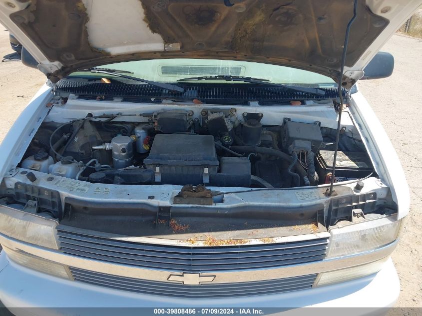 1998 Chevrolet Astro VIN: 1GNDM19W3WB146206 Lot: 39808486