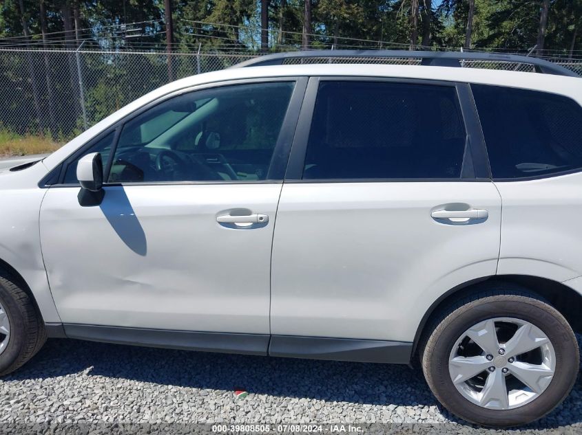 2014 Subaru Forester 2.5I Premium VIN: JF2SJADC7EH501557 Lot: 39808505