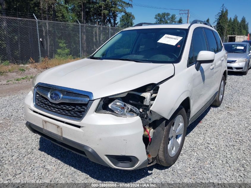 2014 Subaru Forester 2.5I Premium VIN: JF2SJADC7EH501557 Lot: 39808505