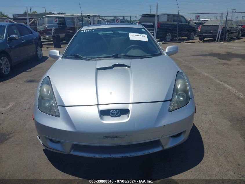 2000 Toyota Celica Gt VIN: JTDDR32T3Y0016463 Lot: 39808548