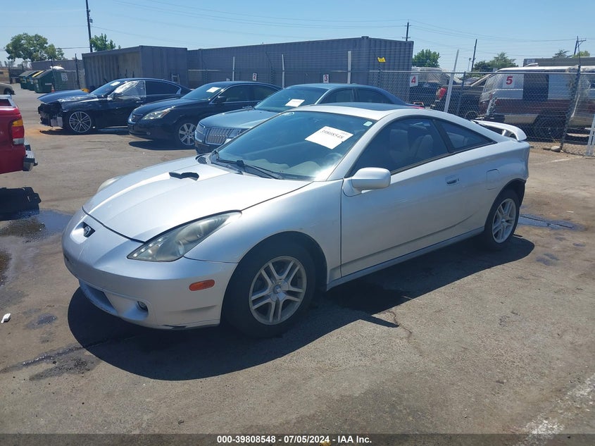 2000 Toyota Celica Gt VIN: JTDDR32T3Y0016463 Lot: 39808548