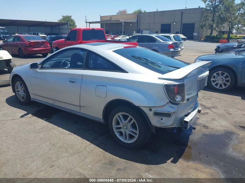 2000 Toyota Celica Gt VIN: JTDDR32T3Y0016463 Lot: 39808548
