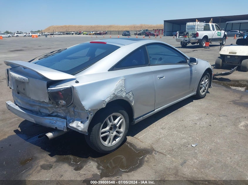 2000 Toyota Celica Gt VIN: JTDDR32T3Y0016463 Lot: 39808548