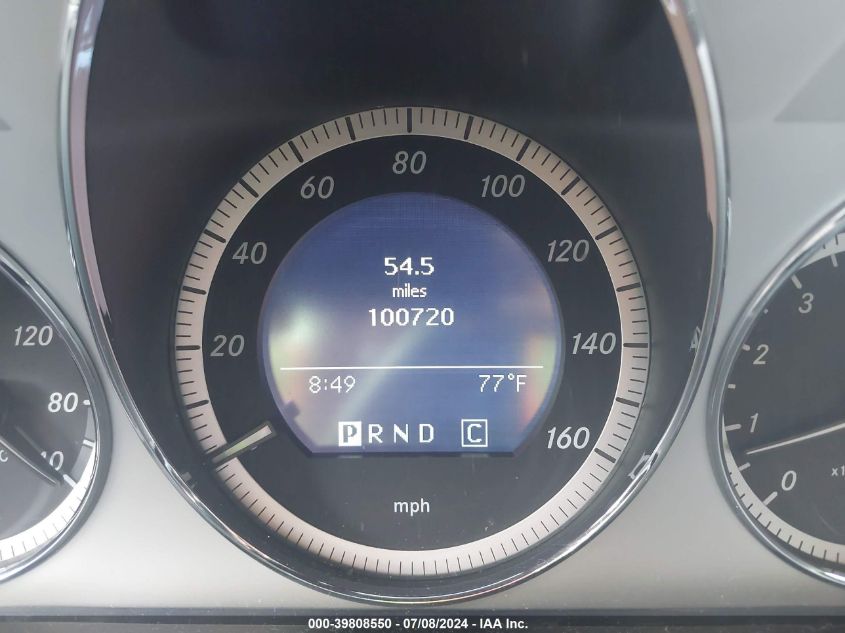 2009 Mercedes-Benz C 300 Luxury/Sport VIN: WDDGF54X69R072613 Lot: 39808550