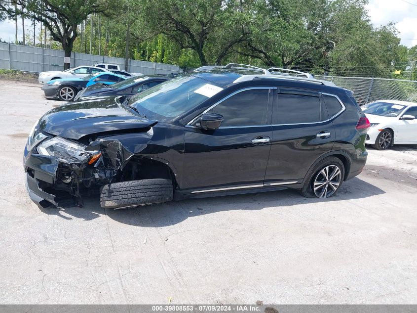 2018 Nissan Rogue Sl VIN: 5N1AT2MT8JC780062 Lot: 39808553