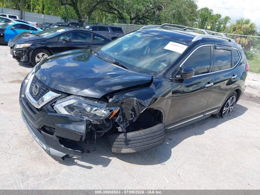 2018 Nissan Rogue Sl VIN: 5N1AT2MT8JC780062 Lot: 39808553